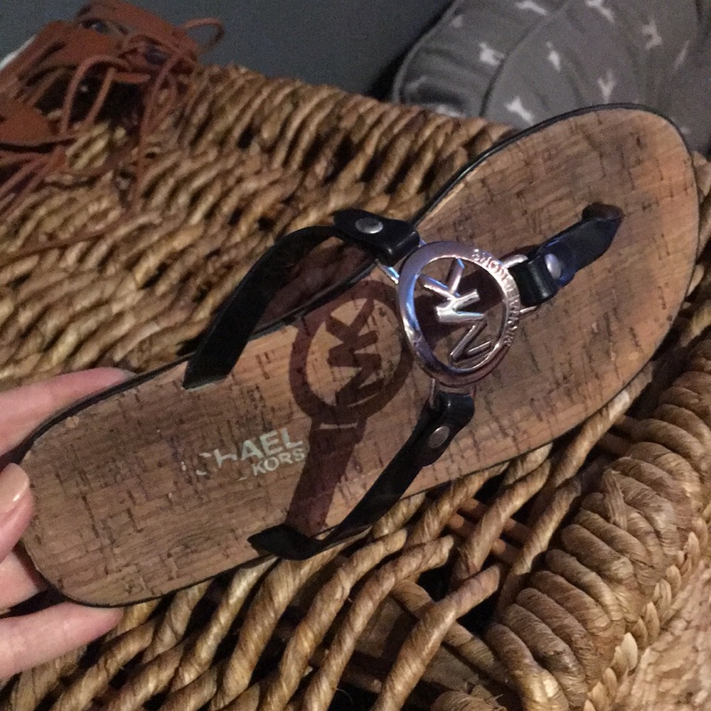 Michael Kors flip flops